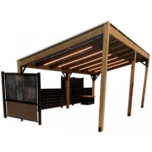 SolarPod Treated Wood